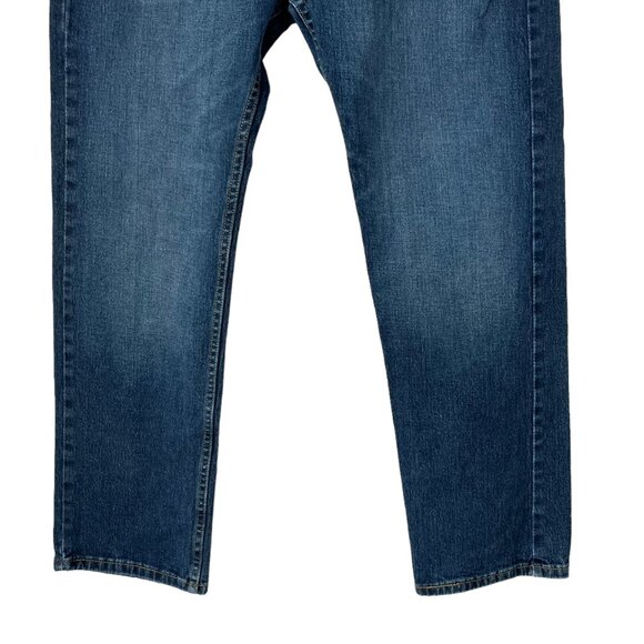 Levis 505 Jeans Mens 38 X 30 Medium Wash Casual Comfortable - Picture 4 of 12